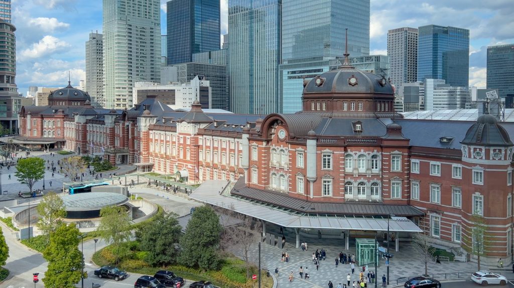 東京駅の風景